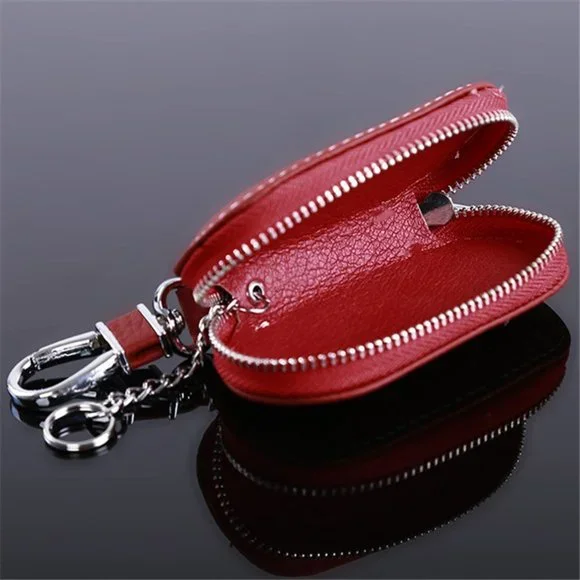Multi Brand Red Acura leather Key Cover #722 - Picture 3 of 9